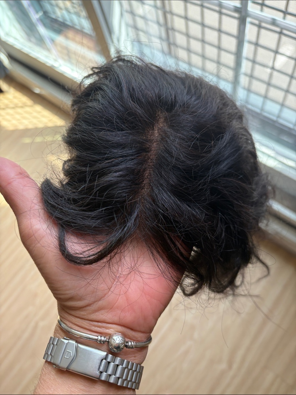 Human Hair wig Natural Black Women’s Hair Toupee / Hairpiece